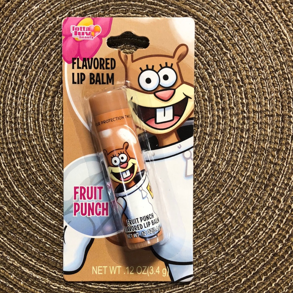SpongeBob Sandy Cheeks Lip Balm Fruit Punch